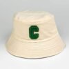 custom-embroidered-black-cotton-bucket-hat-front-view