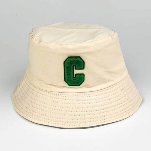 custom-embroidered-black-cotton-bucket-hat-front-view