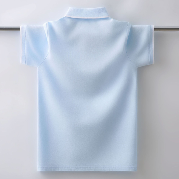 Kids School Uniform Polo1 kids cotton polo with embroidery