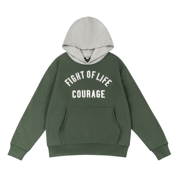 Color Block Sports Hoodie – Athletic Custom Pullover Hoodie