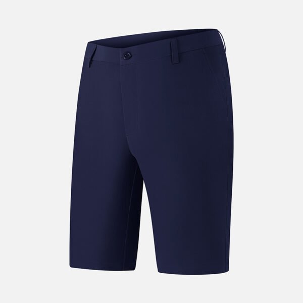 Detail shot of the silicone gripper waistband on custom golf bottoms.