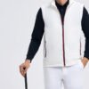 mens lightweight golf gilet panel design vest