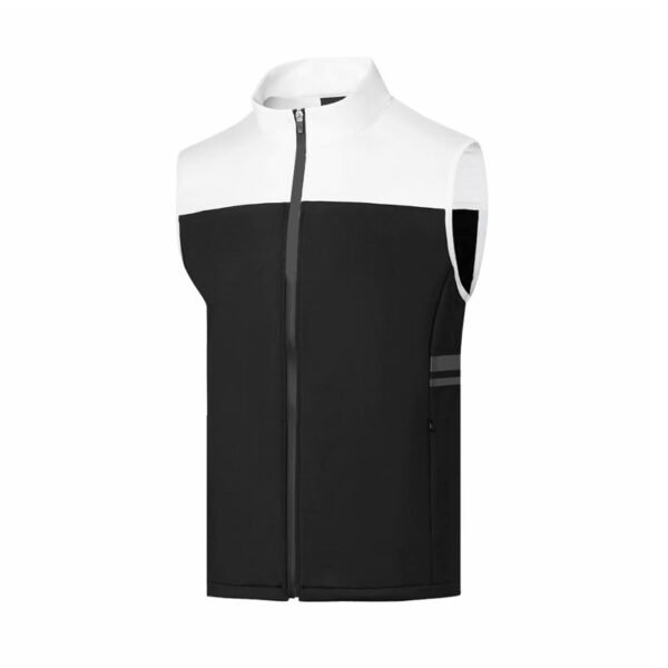 panel fleece golf vest mens winter golf apparel