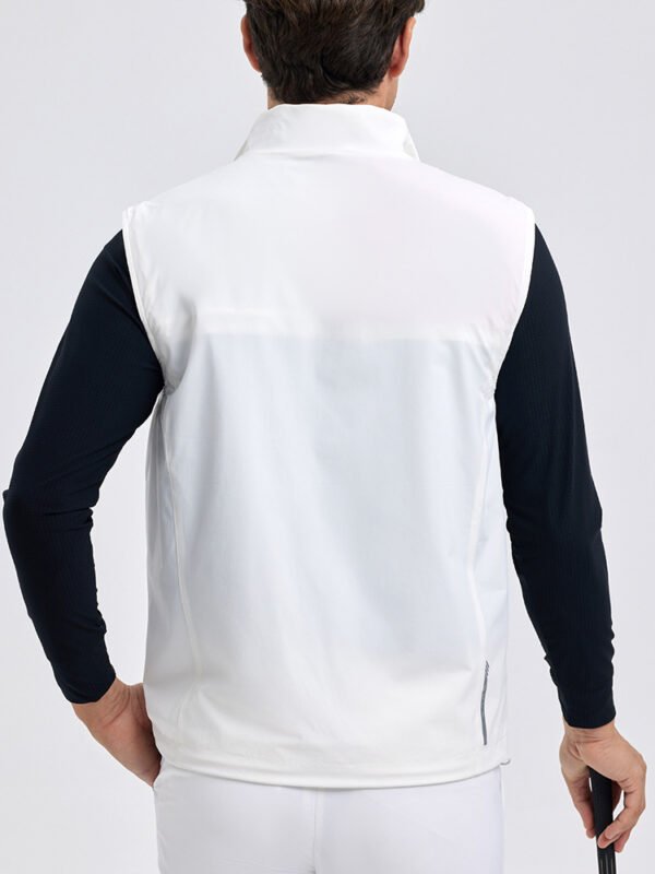 custom golf vest mens sleeveless golf apparel