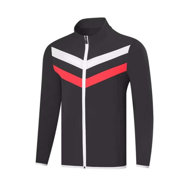 mens golf windbreaker jacket front view