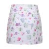 Women’s All Over Print Pleated Golf Skirt with Pockets