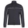 windproof golf outerwear detail
