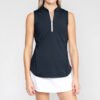 Custom Women’s Sleeveless 1/4 Zip Golf Top