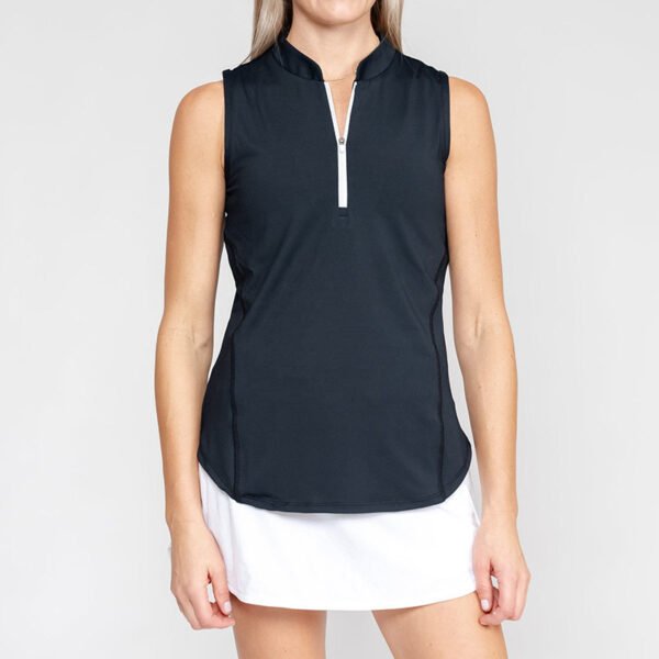 Custom Women’s Sleeveless 1/4 Zip Golf Top