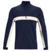 mens thermal golf fleece midlayer sports pullover