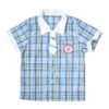 kids plaid school uniform set front view