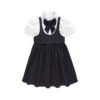 school uniform4 girls color block school uniform skirt