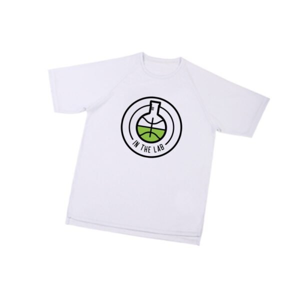 cotton logo tee back design