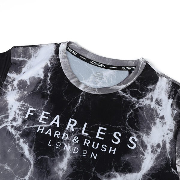 athletic sublimation shirt side view