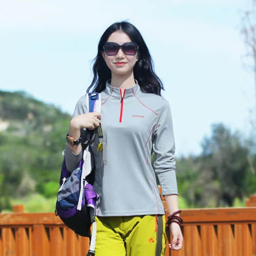 Ladies zip top golf midlayer supplier