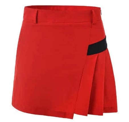 black outfits golf skirt supplier