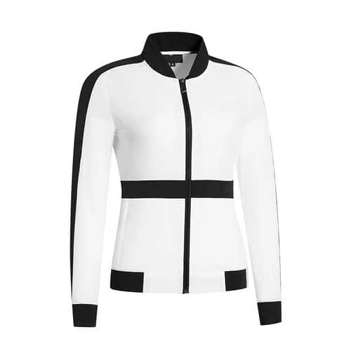 Manufacturer casual sport jacket women zipper golf jacket