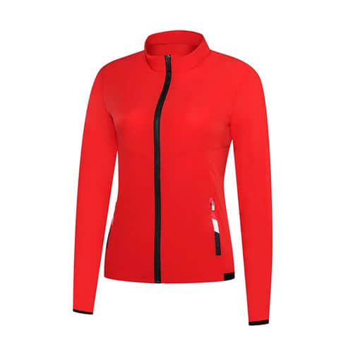 Custom sport fleece jacket outfits for women