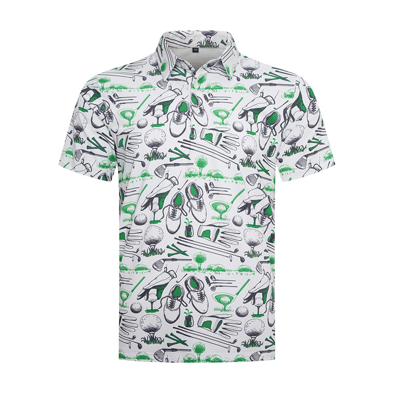 Regular Fit Printed Polo Shirt